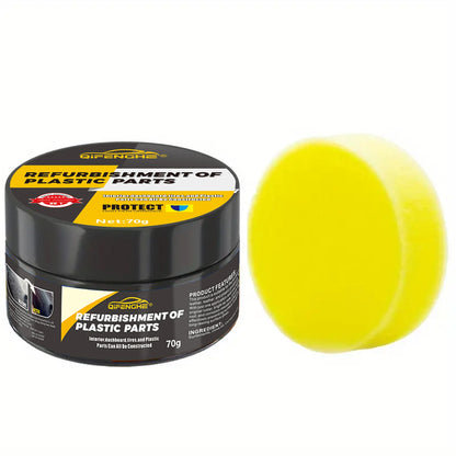 Cera Restauradora para Plásticos Automotrices – Renueva y Protege