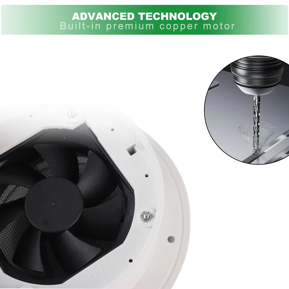 12V Side Extractor Fan for RVs and Campers – High Power Silent Ventilation