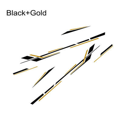 Set de 6 Vinilos Decorativos para Camper y Autocaravana | Adhesivos Laterales RV de Alta Resistencia