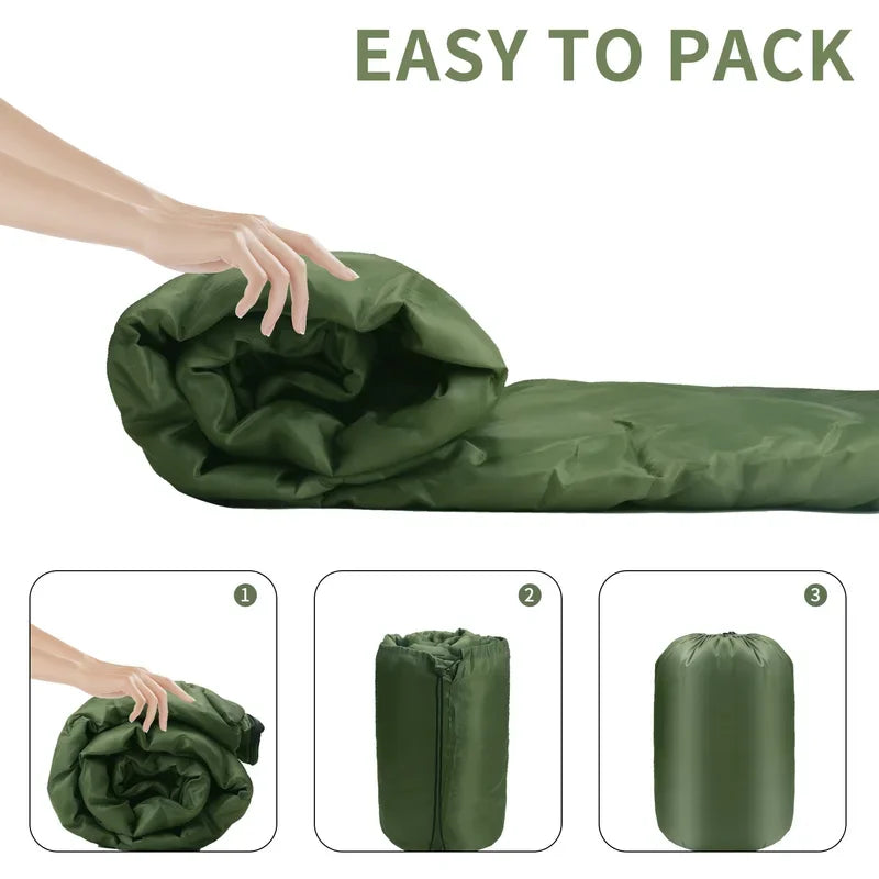 Sac de couchage style enveloppe | Coton | Printemps et automne