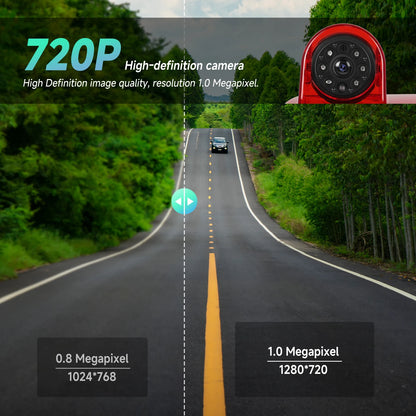 Renault Trafic / Opel Vivaro 2014 - Cámara Marcha Atrás con Luz de Freno