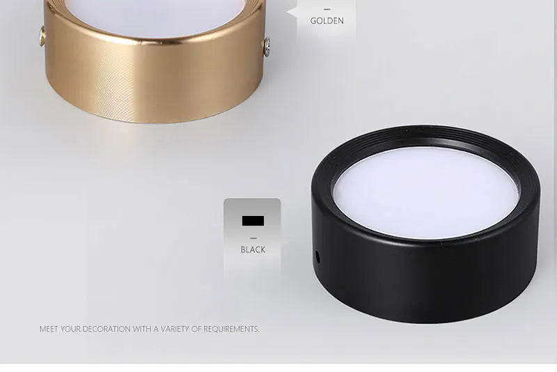 Low voltage (12V) LED spotlight lighting – ideal for campers, caravans and vehicles