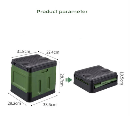 WC Portátil Plegable Multifunción | Baño de Camping Compacto y Resistente | Hasta 300 kg