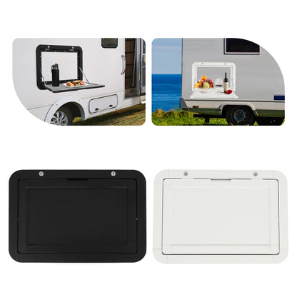 Mesa Plegable Exterior para Camper y Autocaravana | Mesa Picnic Abatible de Aluminio para RV