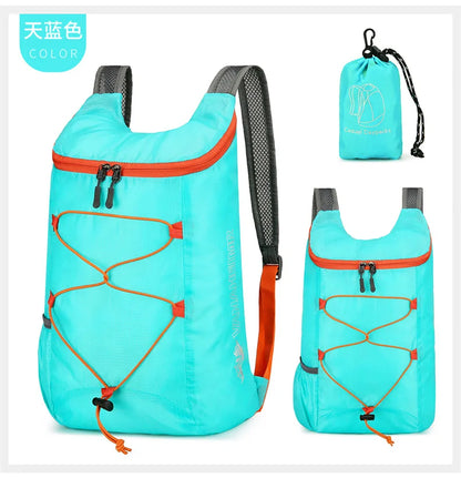 Ultralight Hiking Backpack - Expandable · Air Cushion Straps · Portable · Multipurpose Outdoor