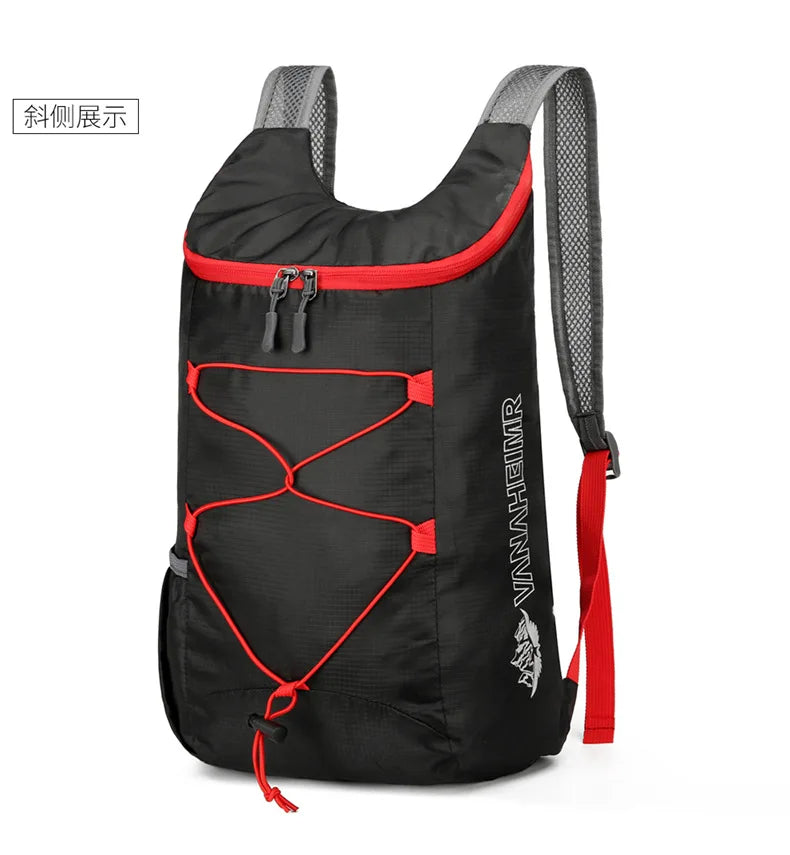 Ultralight Hiking Backpack - Expandable · Air Cushion Straps · Portable · Multipurpose Outdoor
