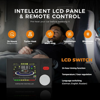 Calefactor Diesel Portátil 8kW Sunster