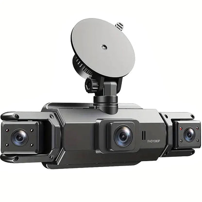 Dashcam 4 Cámaras Full HD 1080P - Grabación 360° para Camper