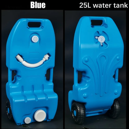 Depósito de Agua Portátil para Camper y Autocaravana con Ruedas – 25L / 40L