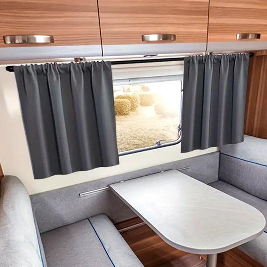 Blackout Curtains for Camper Van and Motorhome Windows – Pack of 2