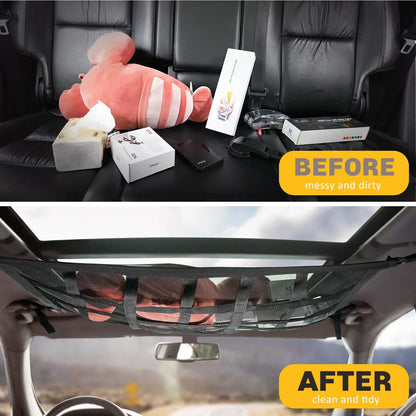 Red de Almacenamiento de Techo para Coche y Camper