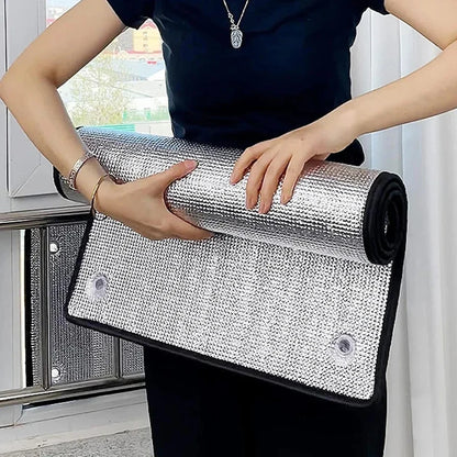 Lámina Aislante de Aluminio Doble Capa para Techo y Ventanas