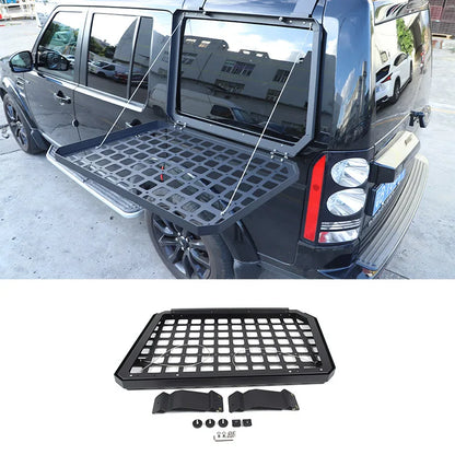 Folding Rear Window Storage Rack – Land Rover Discovery 4 / LR4 (2010–2016)