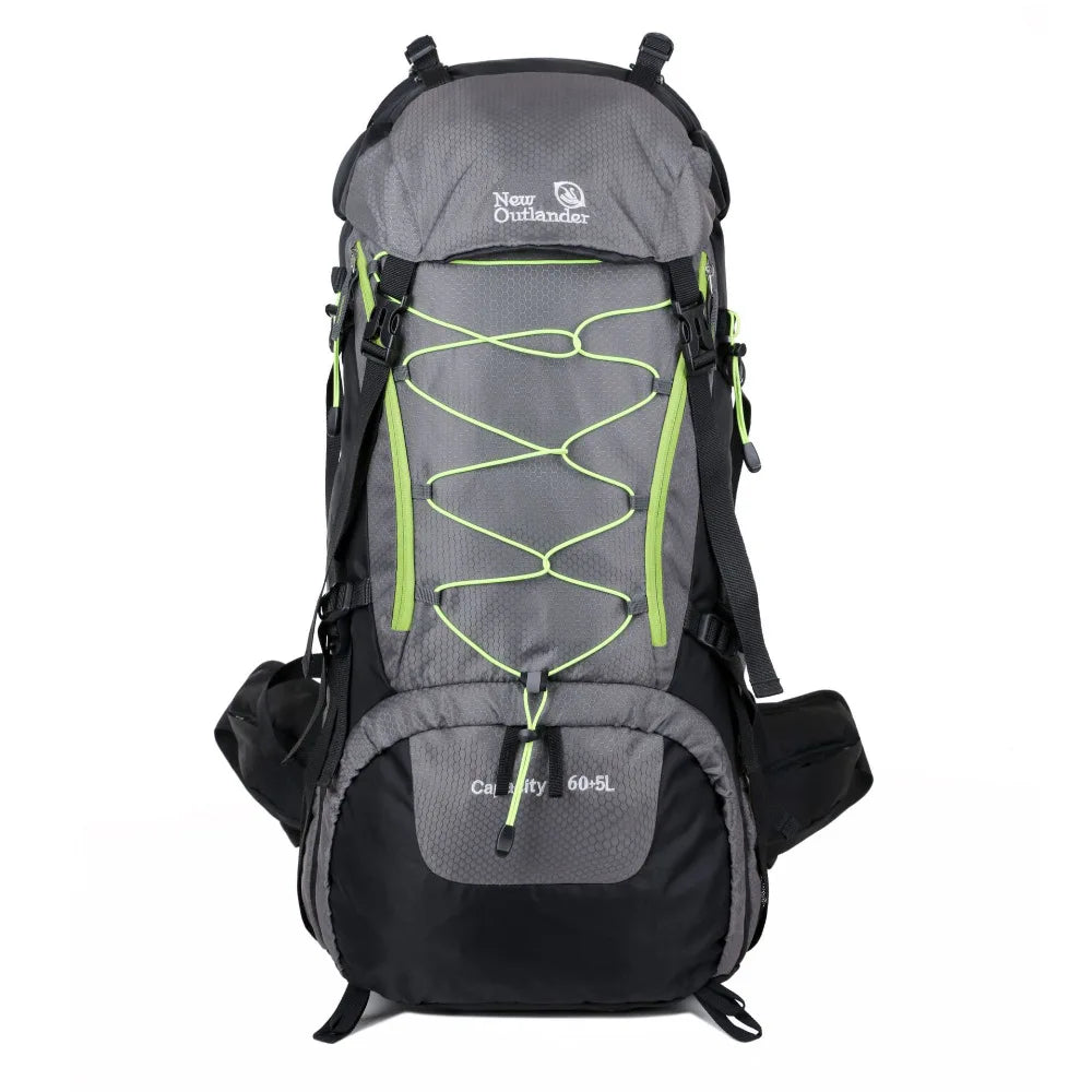 Expandable Waterproof Backpack - Durable Nylon · Ergonomic Straps · Unisex · Multipurpose