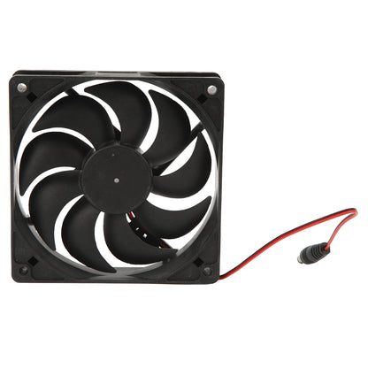 Kit Ventilador Solar 12V 3W - Silicio Monocristalino para RV y Exteriores