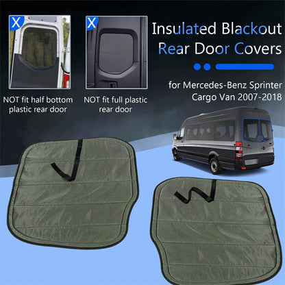 Aislantes Térmicos Blackout para Puertas Traseras