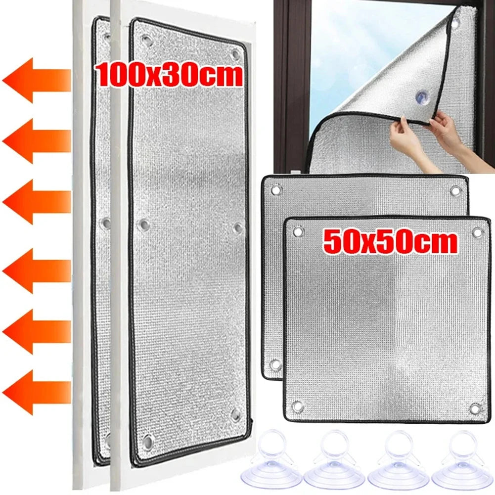 Lámina Aislante de Aluminio Doble Capa para Techo y Ventanas