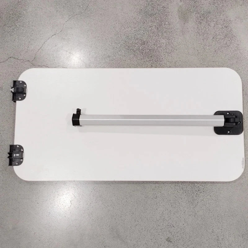 Mesa Plegable para Camper y Autocaravana con Pata Regulable | Mesa Interior RV Giratoria y Desmontable