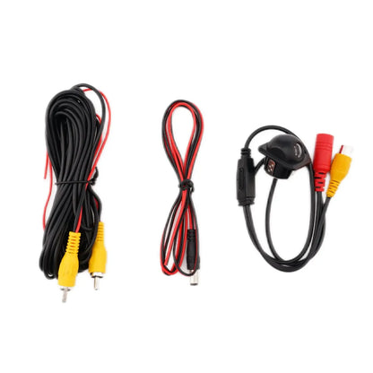 Cámara de Marcha Atrás JISUIDA 170° con Guías de Aparcamiento – Cámara Trasera con Cable para Coche, Furgoneta y RV