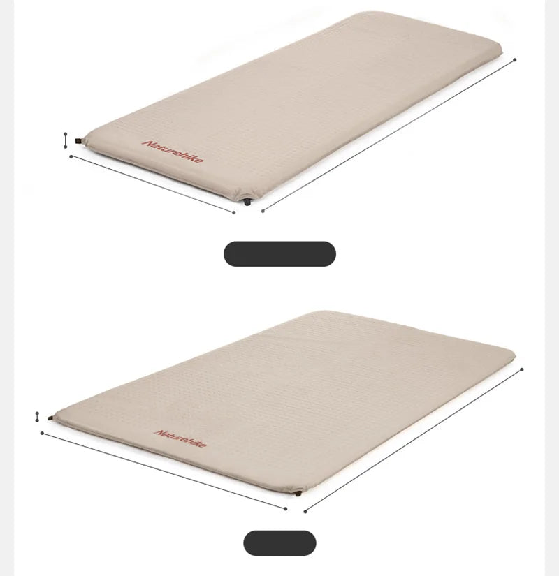 Colchoneta Autoinflable Naturehike para Camping | Aislante, Cómoda y Portátil