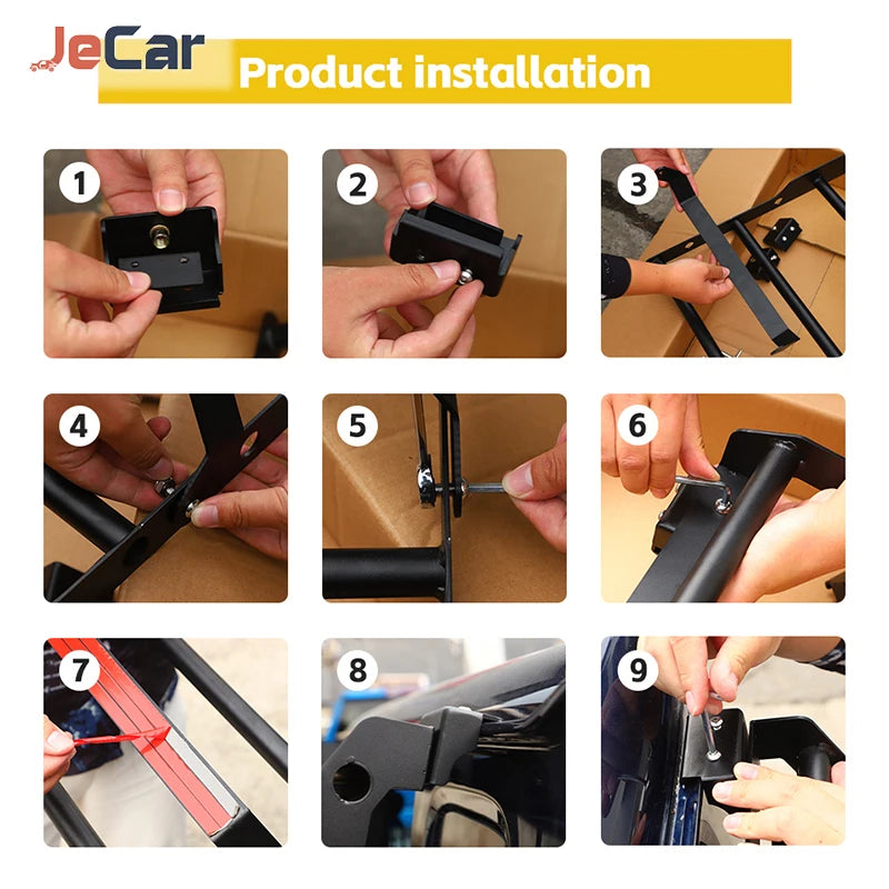 Échelle de lunette arrière pour Suzuki Jimny 4 portes (2019+) – Côté gauche