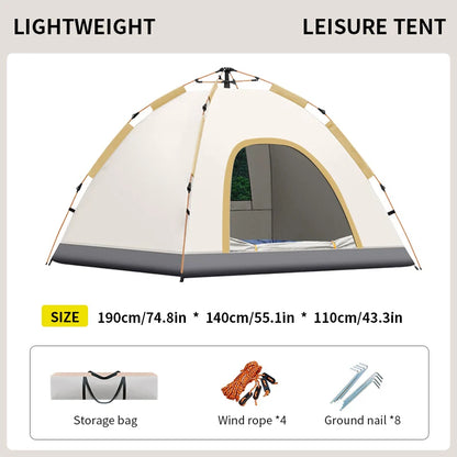 KAIROAD Automatic Pop-Up Tent for Kids | Pop Up | 2 Person