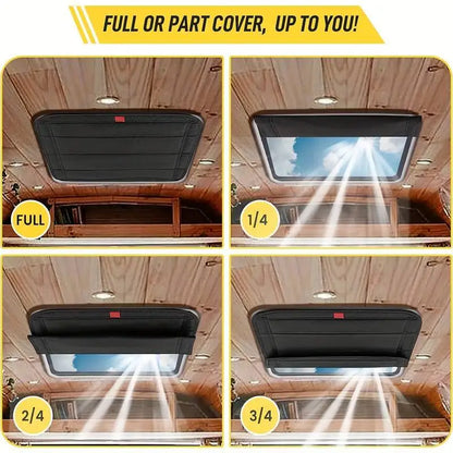 Foldable Insulating Cover for Skylight