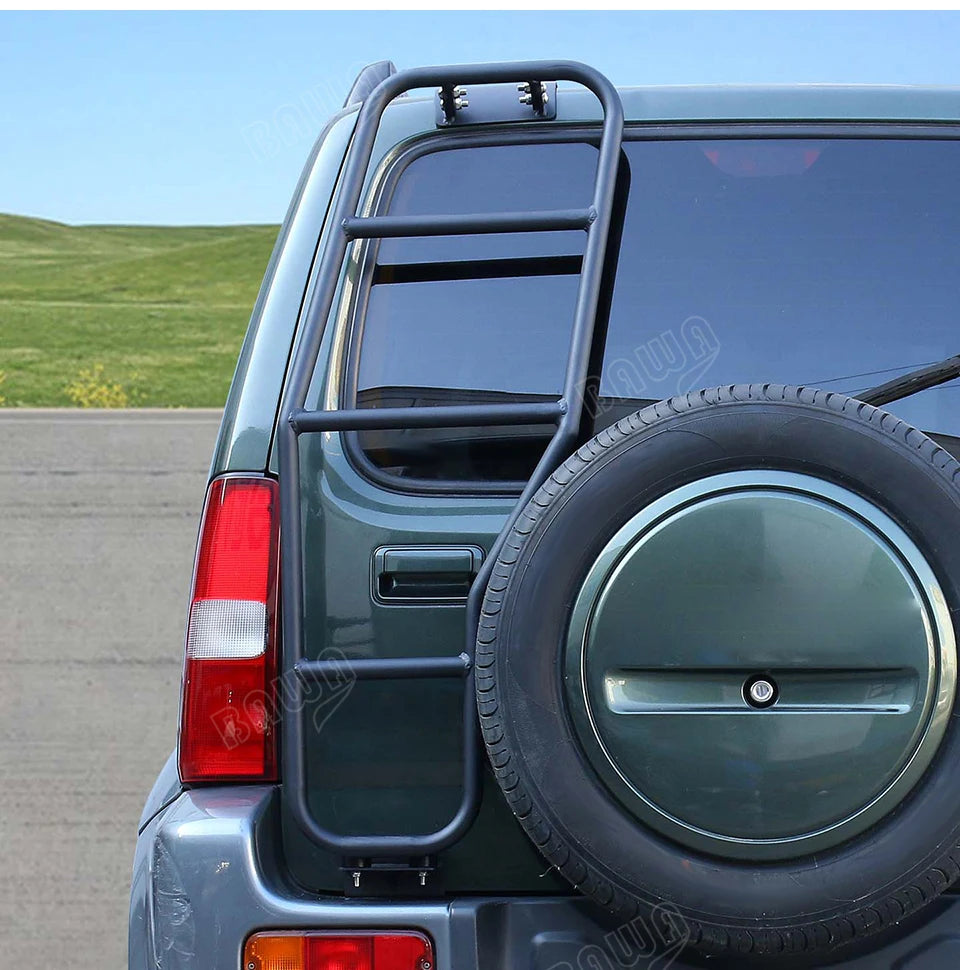 Échelle de hayon arrière pour Suzuki Jimny (2007–2017) – Alliage d'aluminium 