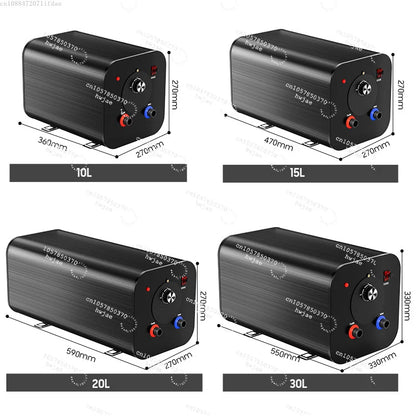 Calentador de Agua Eléctrico para Camper y Autocaravana – 10L a 30L | Clase A