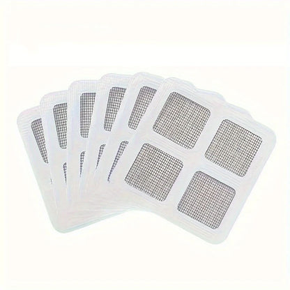 Disposable Hair Drain Catcher Floor Drains Sticker Mesh Anti Blocking Filter Shower Cover Kitchen Bathroom Sink Strainer Stoppe