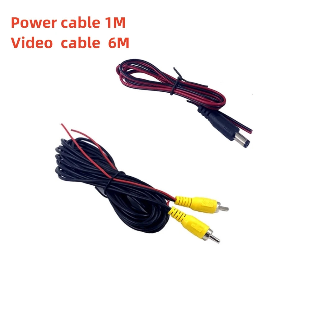 Cámara de Marcha Atrás Cableada QIYOU 170° IP68 para Coche, Camper, Remolque y Camión