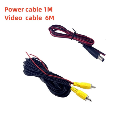 Cámara de Marcha Atrás Cableada QIYOU 170° IP68 para Coche, Camper, Remolque y Camión