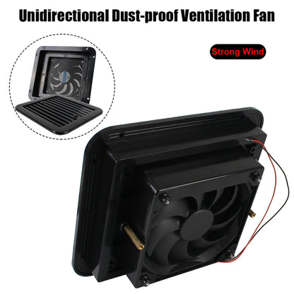 Ventilation Grille with 12V Fan