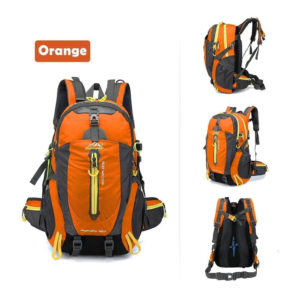 Mochila 40L Ultraligera - Nylon Impermeable · Multiusos · Sin Estructura