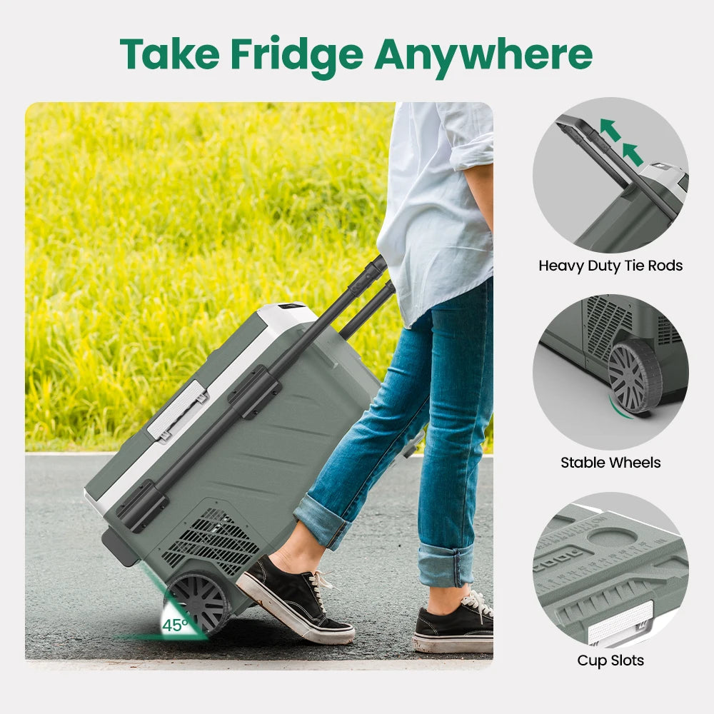 Nevera Portátil 40L / 50L / 60L con Ruedas