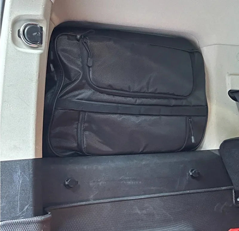 Sac de Rangement pour Fenêtre Latérale de Coffre · Ajustement Parfait · Multi-Compartiments · Sans Perçage