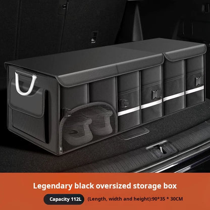 Organizador de Maletero de Cuero Ajustable