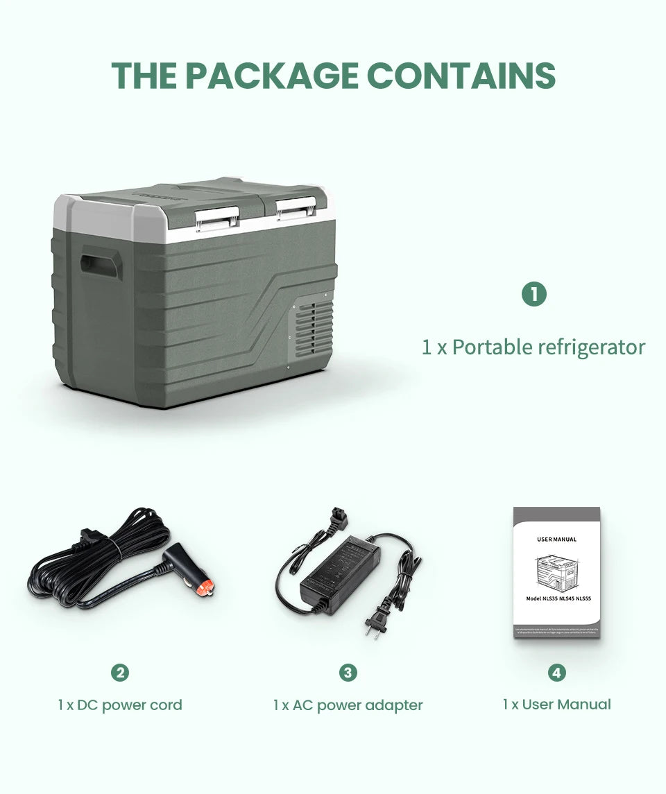 Nevera Portátil Compresor 20L / 30L / 40L