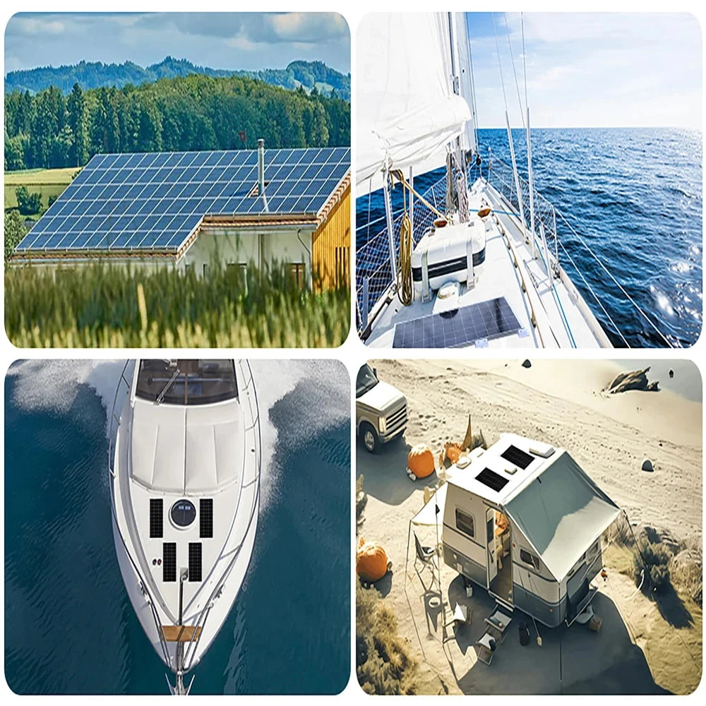 Solar Panel Mounting Kit for Motorhomes and Boats 