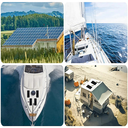Solar Panel Mounting Kit for Motorhomes and Boats 