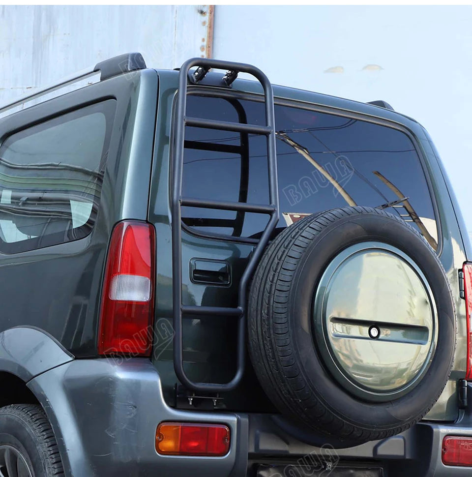 Échelle de hayon arrière pour Suzuki Jimny (2007–2017) – Alliage d'aluminium 