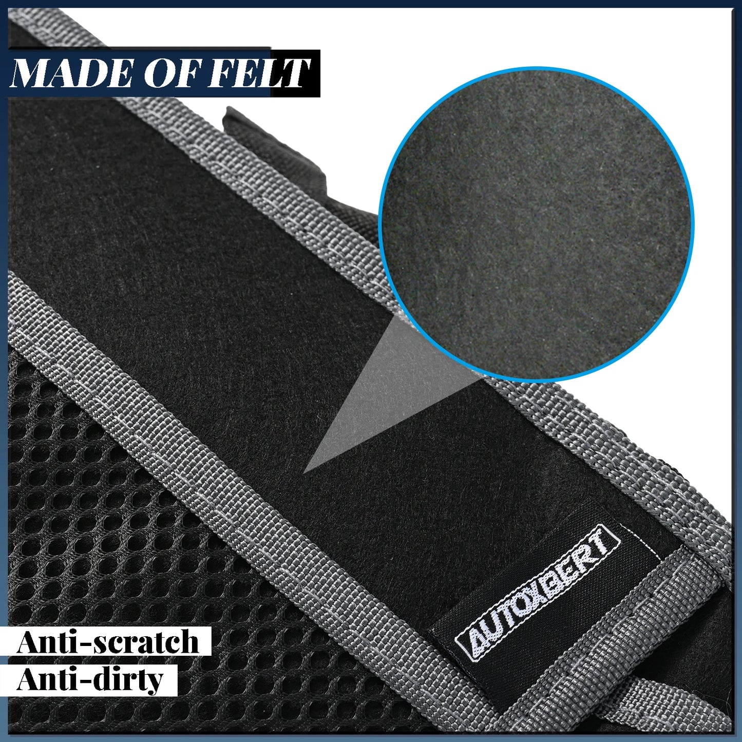 Bolsa Organizadora de Fieltro para Maletero y Camper – Almacenamiento Interior Multiuso