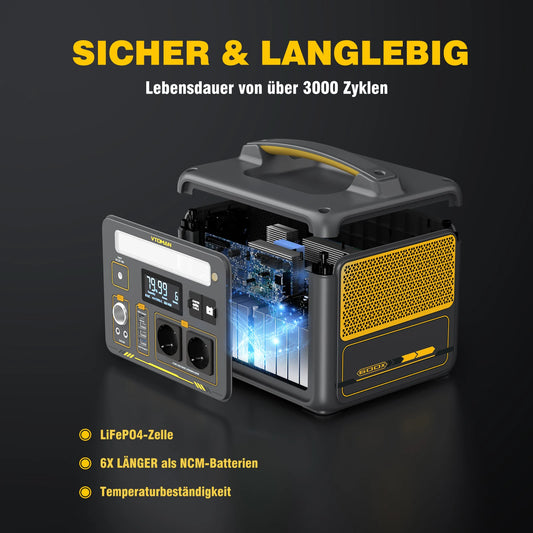 Estación de Energía Portátil 299Wh / 600W