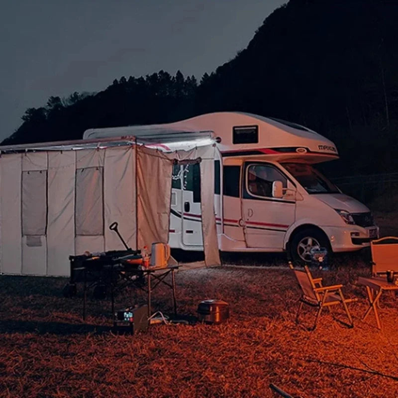 Toldo Lateral para Camper y RV – Carpa Lateral para B-Type / C-Type / Trailer
