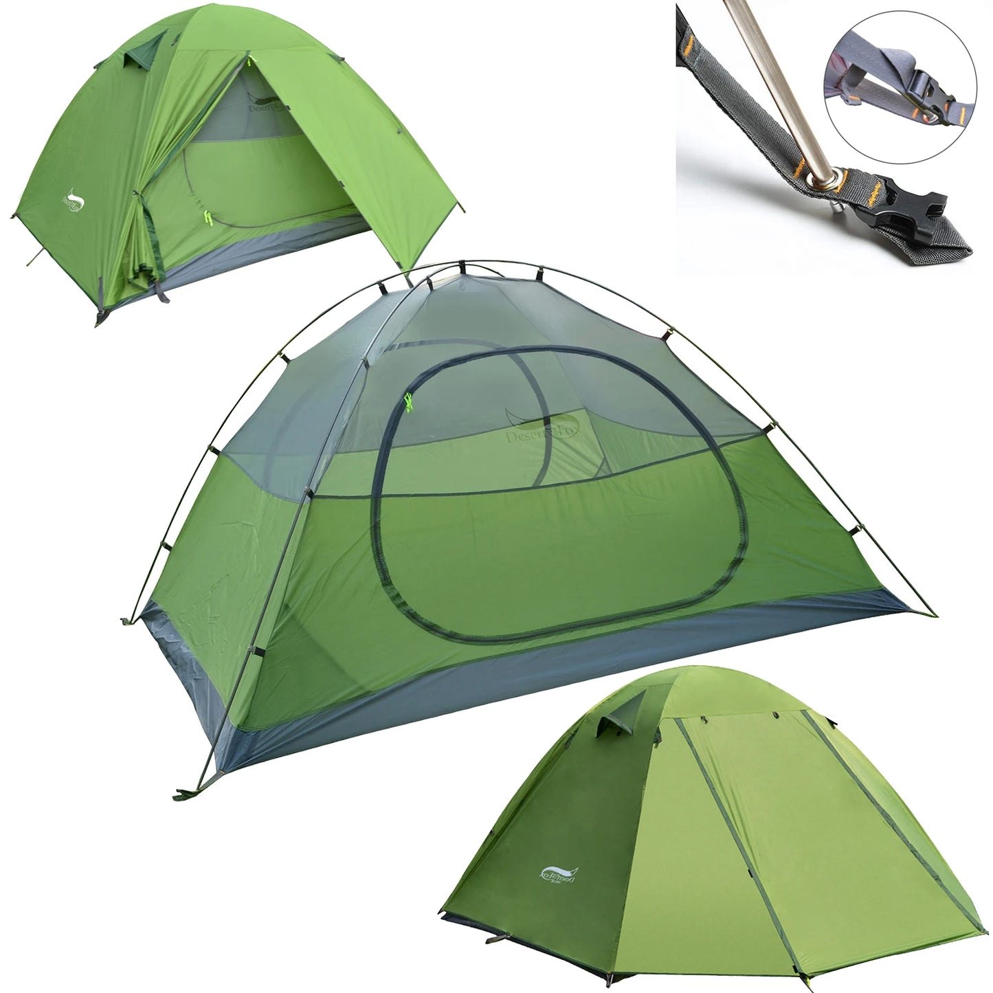 Desert&amp;Fox Dome Tent for 2 People | Ultralight and Waterproof