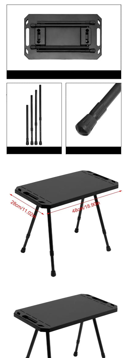 Mesa Plegable Portátil de Aluminio – Camping y Camper