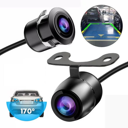 Cámara de Marcha Atrás Cableada QIYOU 170° IP68 para Coche, Camper, Remolque y Camión