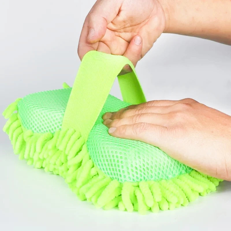 Microfiber Sponge and Cleaning Accessories for Cars – Washing and Detailing