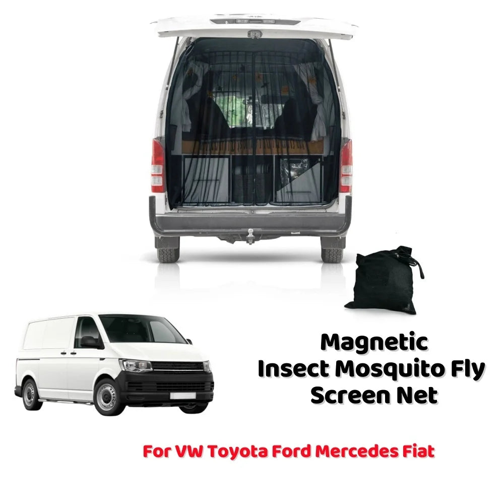 Mosquitera Magnética Trasera para Furgonetas Camper