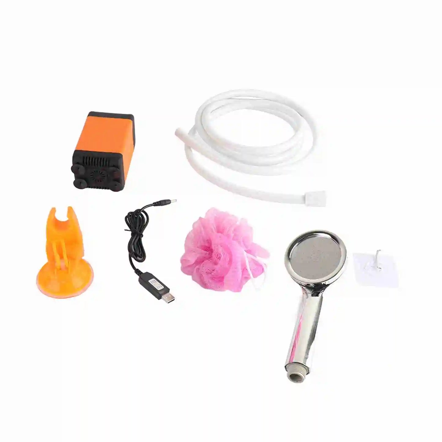 Pompe de douche électrique portable – Rechargeable USB pour le camping